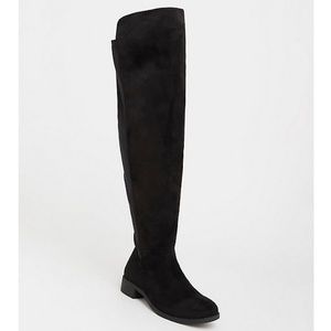 torrid Shoes - Torrid Black Neoprene Over The Knee Boots 10W torrid Shoes - Torrid Black Neoprene Over The Knee Boots 10W